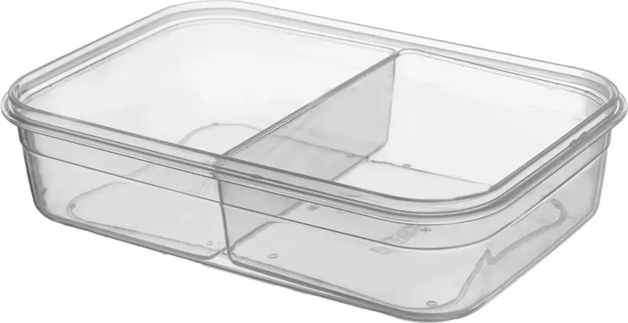 Orion Krabička na jídlo LOCK&LOCK, 2 sekce, 1 L, 21x15x6cm