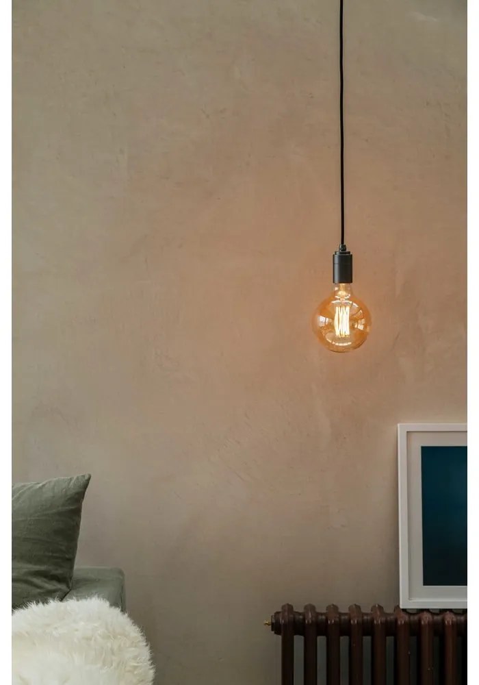 Antracitovosivé závesné svietidlo ø 4 cm – tala