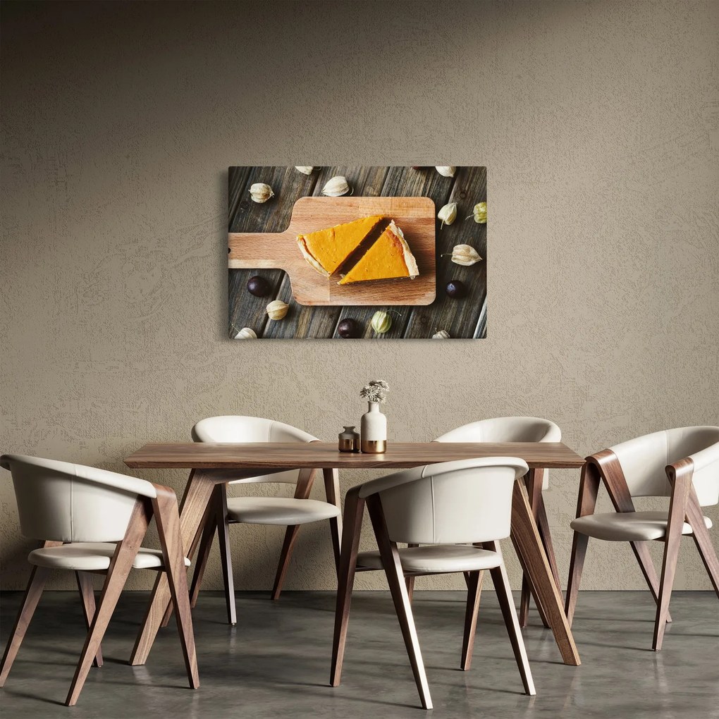 Obraz - Tekvicový koláč (90x60 cm)