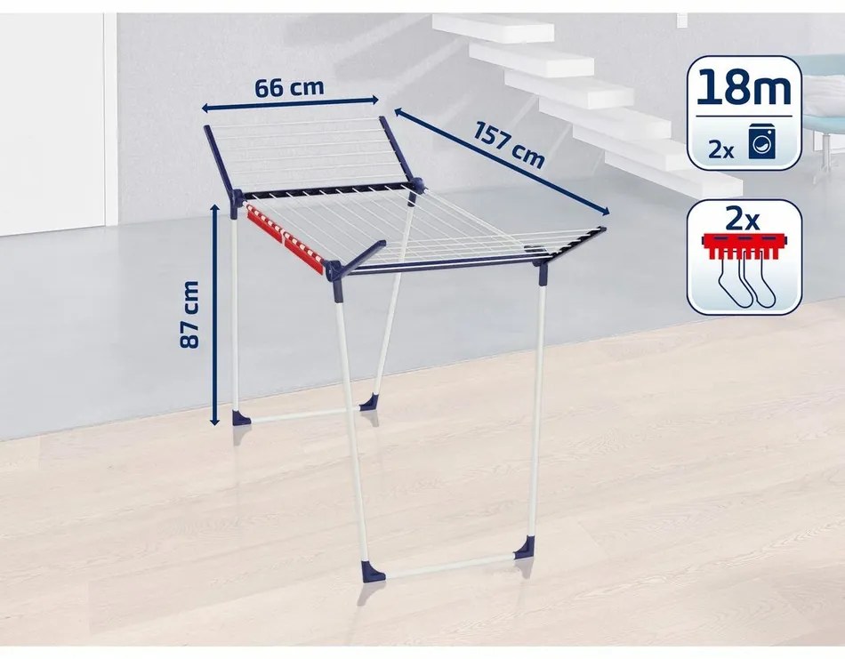 Leifheit Pegasus 180 Solid Classic sušiak na bielizeň 81514