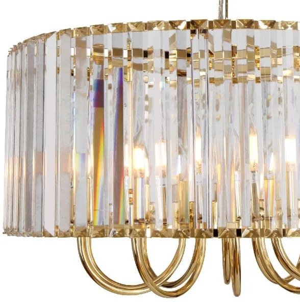 Zuma Line 1906/6 - Luster na reťazi PARIS 6xE14/40W/230V zlatá