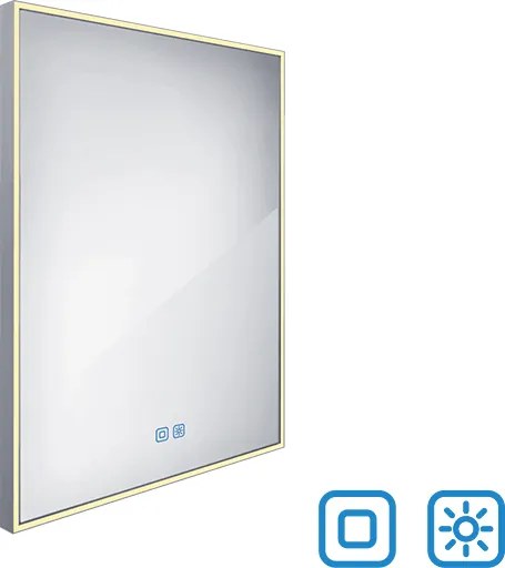 Nimco LED zrkadlo 600x800 s dvoma dotykovými senzormi - ZP 13002VX