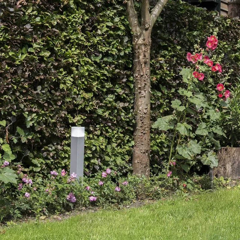 Moderná vonkajšia stojaca lampa sivá 50 cm IP44 - Dánsko