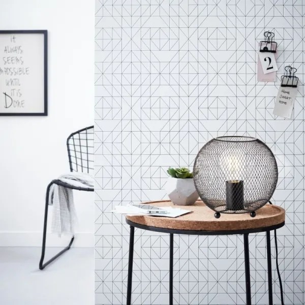 Brilliant - Stolná lampa SOCO 1xE27/60W/230V čierna