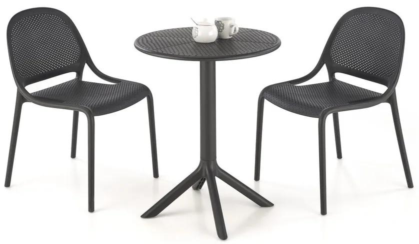 Halmar Záhradný stôl CALVO - černá