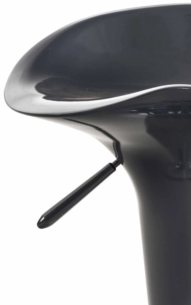 Plastová barová stolička Shine - Sivá