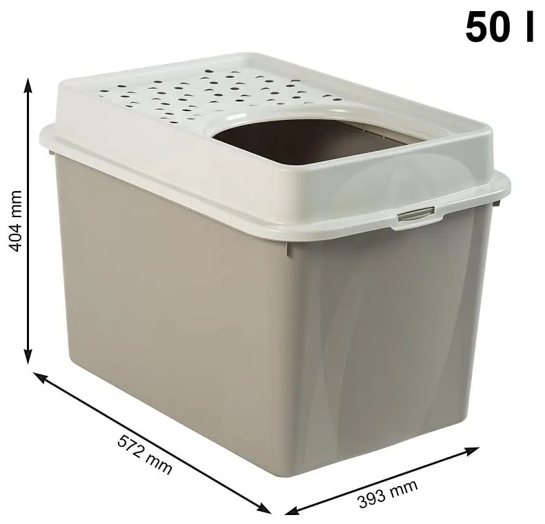 Mačacia toaleta 57.2x39.3 cm Eco Berty - Rotho