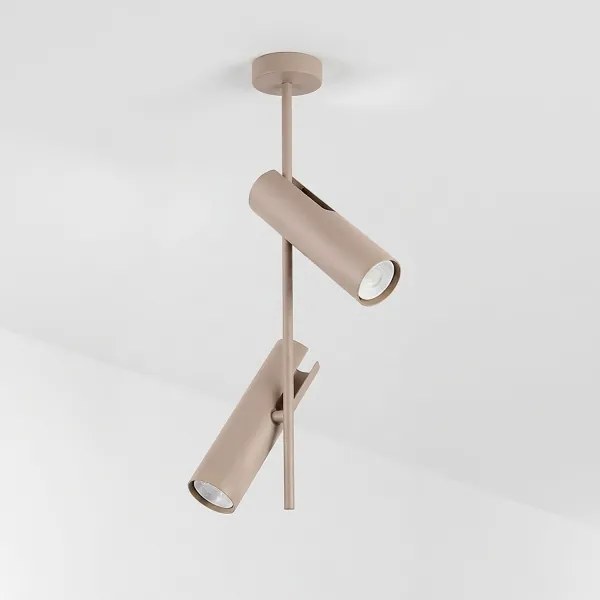 BRILAGI - Luster na tyči BRANCH 2xGU10/30W/230V béžový