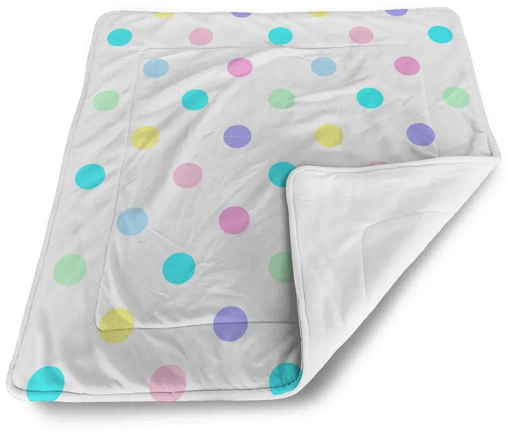 Sablio Deka pre bábätko Bodka vedľa bodky - 80x100 cm