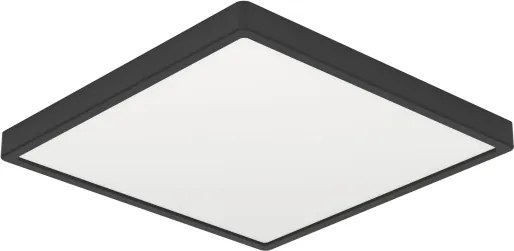 Eglo 901328 - LED kúpeľňové stropné svietidlo FUEVA LED/7W/230V 15x15 cm IP44 čierna