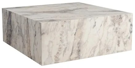 Konferenčný stolík PRIZMA 35x90 cm, mramorový dekor