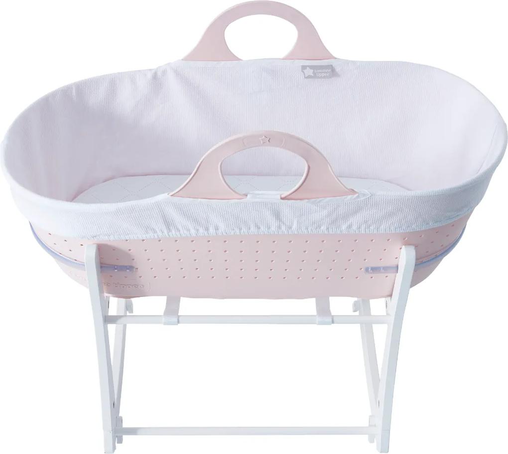 Košík na bábätko Sleepee so stojanom Pink