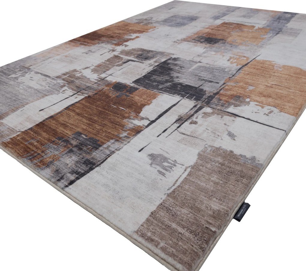 Kusový koberec Posh 300 Terrakotta, 80x150, oranžová, chodba / predsieň, Obsession