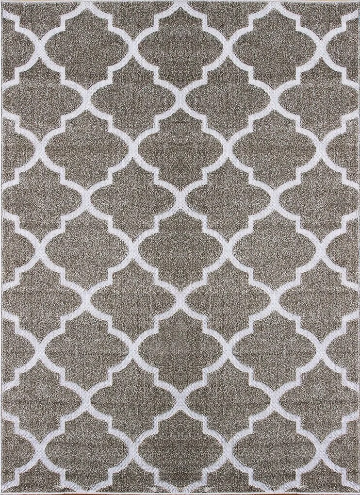 BE Koberec Lagos 1052 BEIGE – béžový obdĺžnikový Rozmer: 140x190 cm