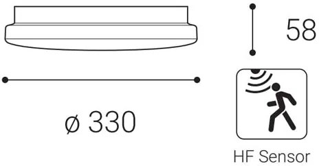 LED2 JOTA 33 HF, W 18W 3CCT 3000K/4000K/6000K 1340251