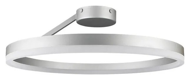 LED Stmievateľný prisadený luster LED/40W/230V 3000-6500K chróm + diaľkové ovládanie