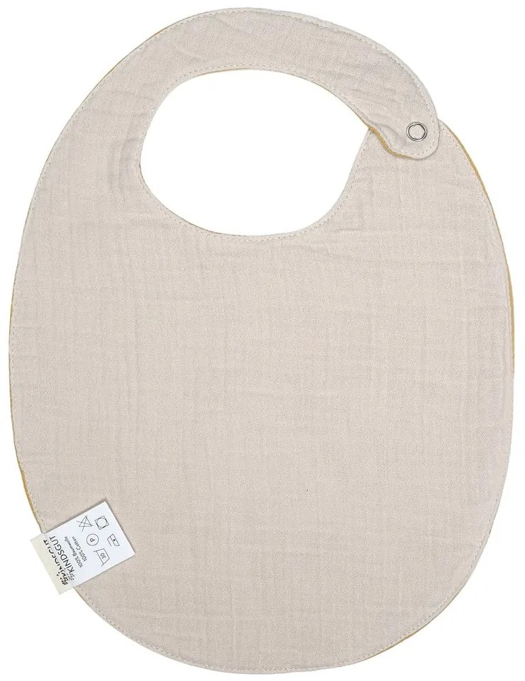 Žltý mušelínový podbradník Kindsgut Oslo