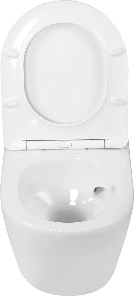Novoterm Závesné WC NV-Kasos WH so SoftClose sedadlom