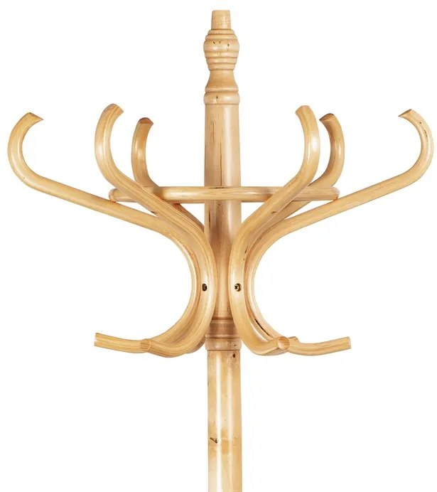 Autronic BONTEC Vešiak, masív, hnedá, F-2059 BR Farba: Prírodné