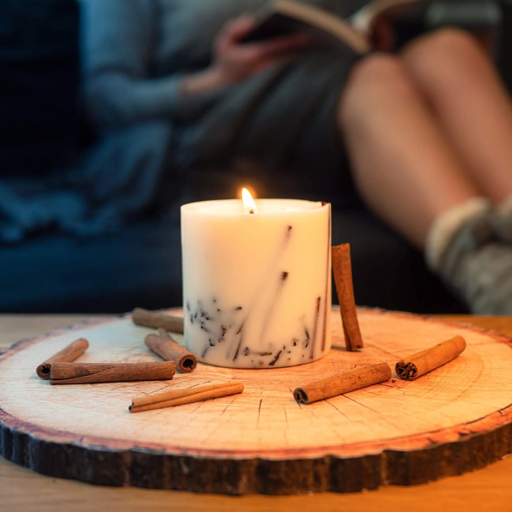 Euphora Sojová sviečka Škoricové hniezdo 450g 1ks