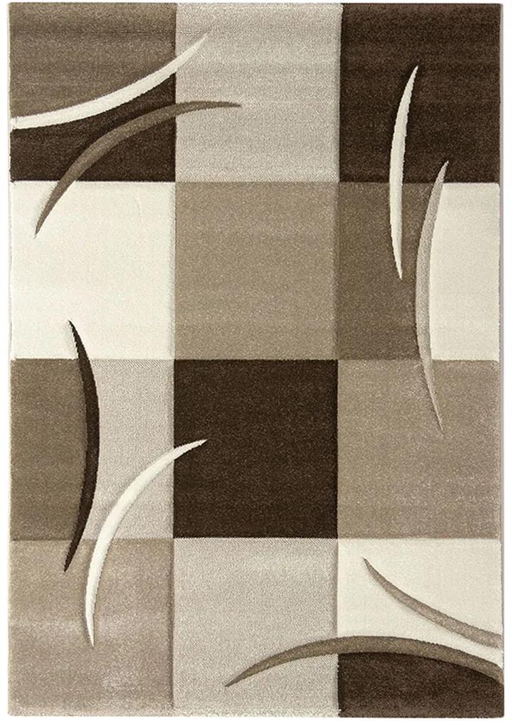 Koberce Breno Kusový koberec BRILLIANT 665/080, hnedá, viacfarebná,160 x 230 cm