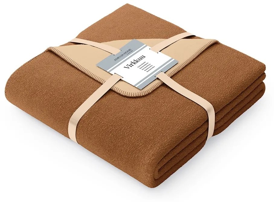 Deka AmeliaHome Virku béžová / hnedá