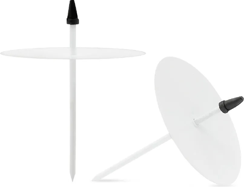 ARÔME Bodce na svíčky na věnec, 50 ks, bílý