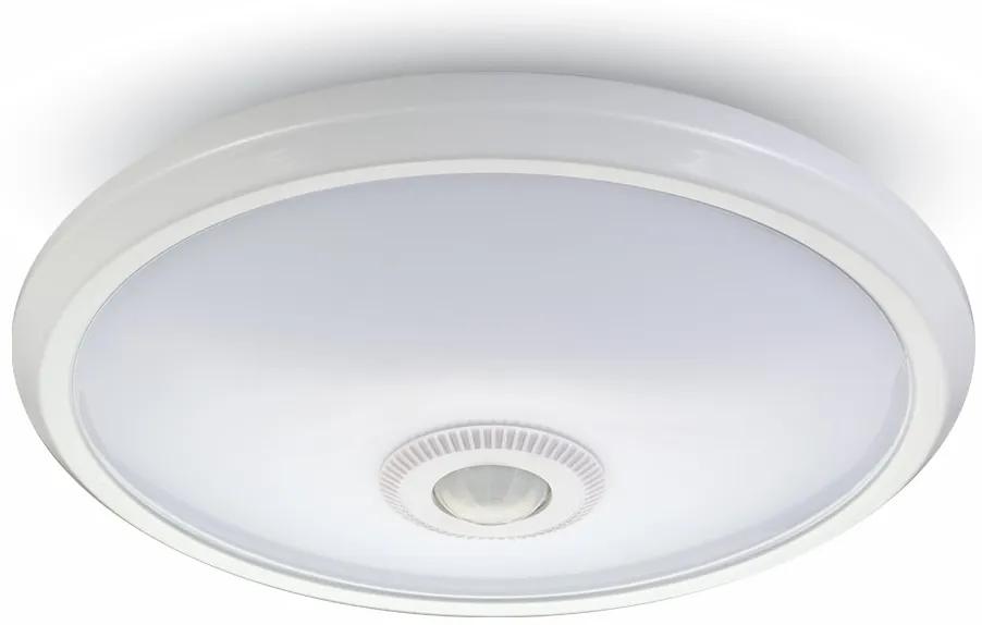 Ecolite LED stropné svietidlo 12W s pohybovým PIR čidlom Farba svetla: Teplá biela WHST78/LED-3000