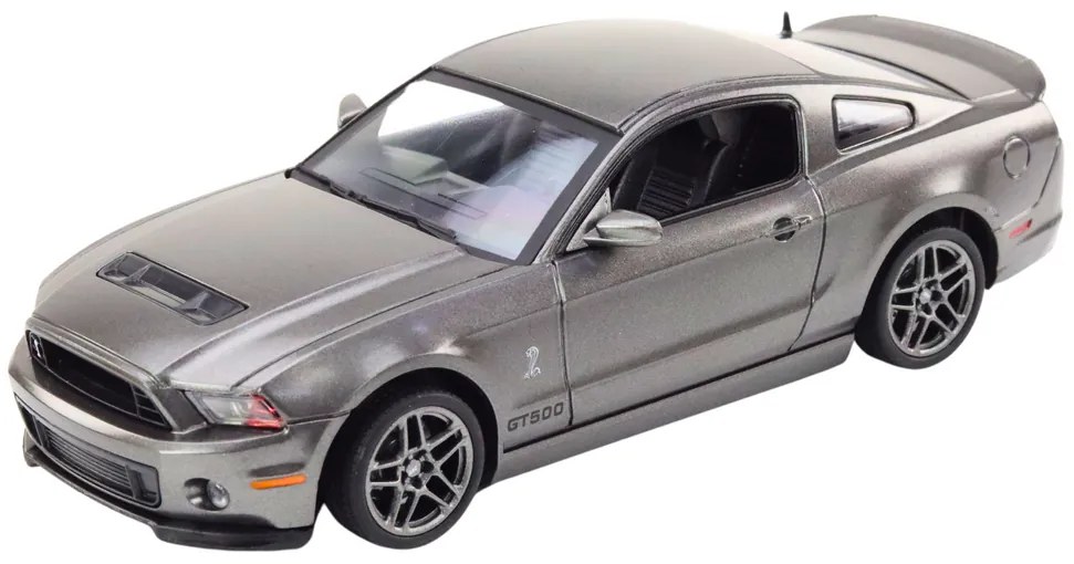 LEAN TOYS Auto Ford Shelby GT500 1:24 - strieborná