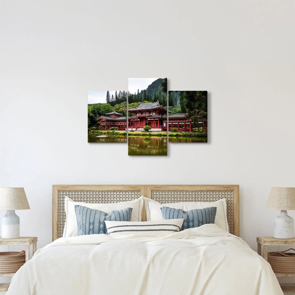 Obraz - Budhistický kláštor (90x60 cm)