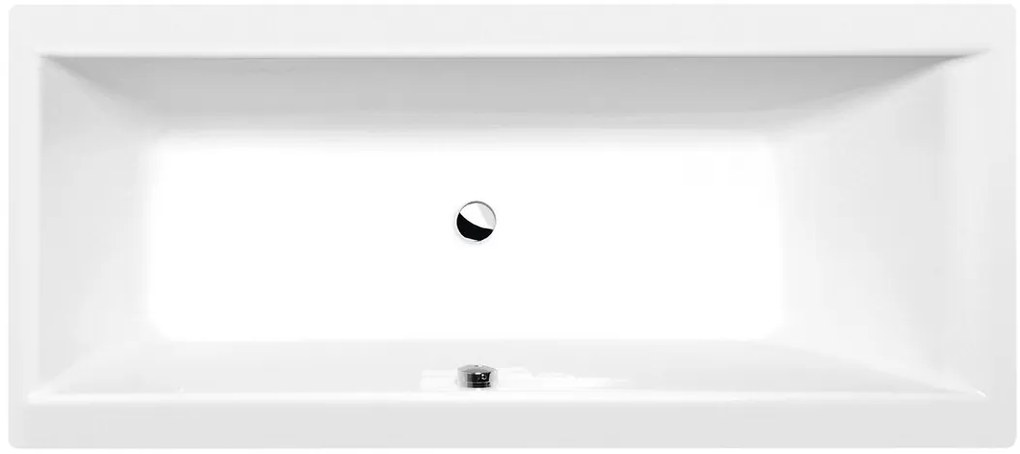 Polysan Polysan, CLEO obdĺžniková vaňa 160x70x48cm, biela, 73611