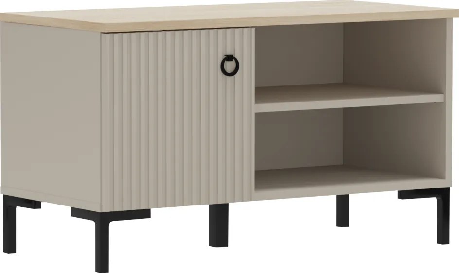 Botník, sivohnedá Taupe/dub silverjack, DOMCA 1D