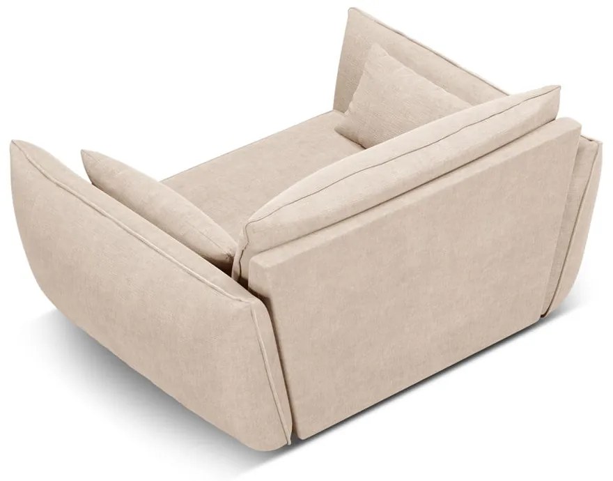 Béžové kreslo Vanda - Mazzini Sofas