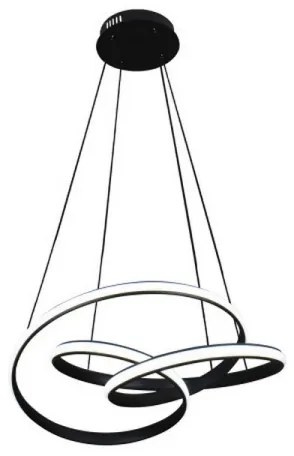 LED Stmievateľný luster na lanku LED/85W/230V 3000-6500K pr. 49 cm + diaľkové ovládanie