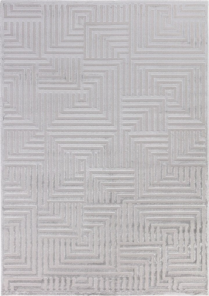 Ayyildiz, Kusový koberec Sahara 1114 Silver, 280x370, šedá, obývacia izba