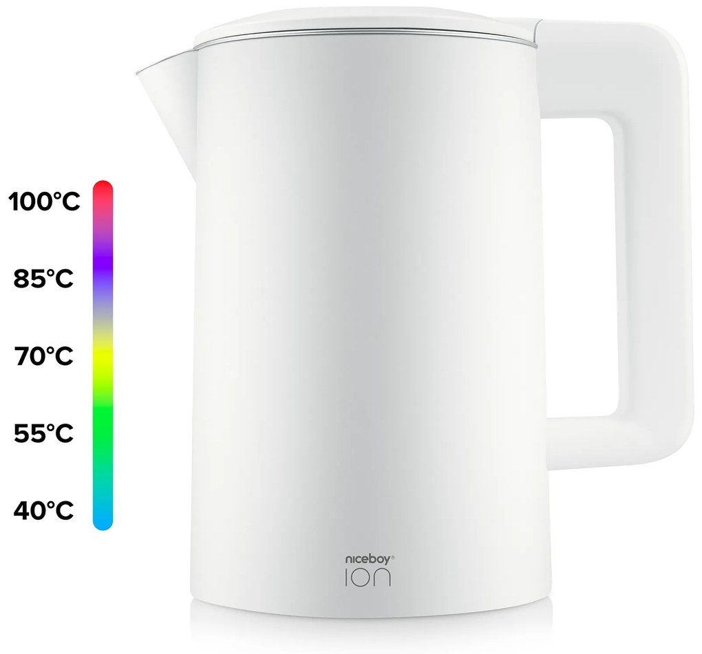 Rýchlovarná konvice ThermoKettle TK5, biela