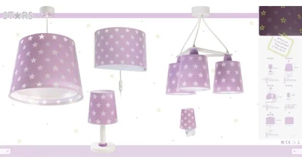 Dalber D-81215L - LED nočná lampa STARS 1xE14/0,5W/230V