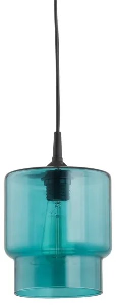 Argon 3271 - Luster na lanku NEWA 1xE27/15W/230V tyrkysová