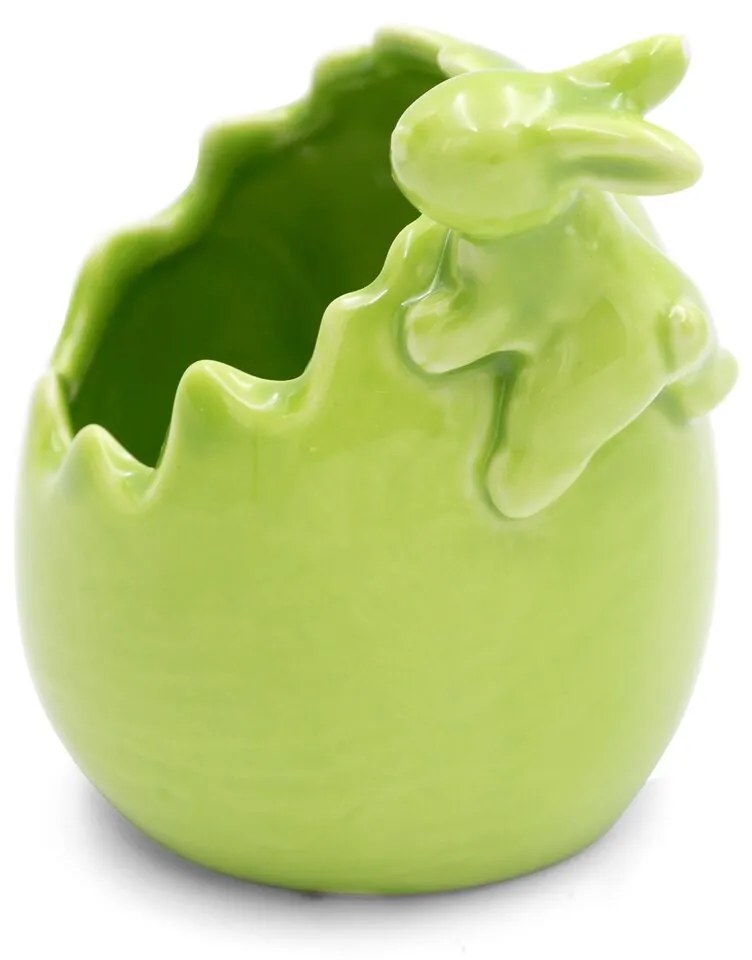 VEĽKONOČNÁ SOŠKA EASTER1 SADA 2 KS 9X10 CM ZELENÁ