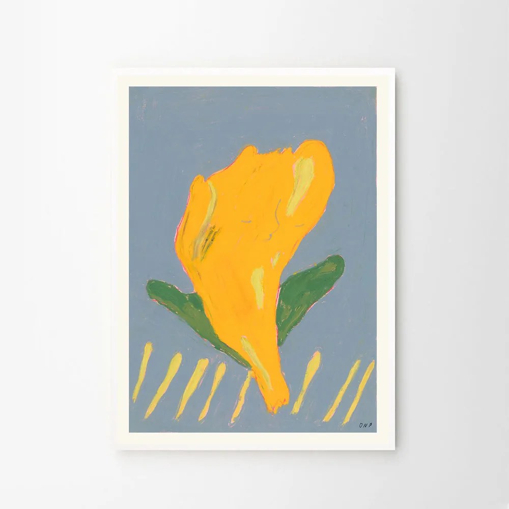 Moikka Plagát Lille gule by Ojuna Njama Petersen 21x29,7 (A4)