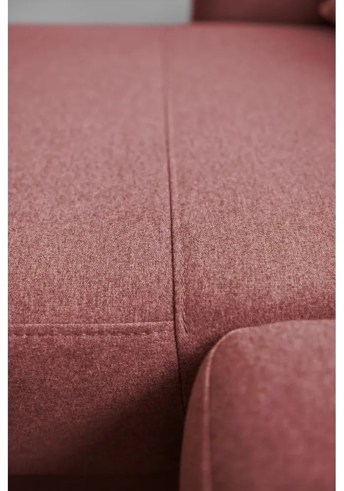 Ružová variabilná rozkladacia rohová pohovka Bonami Selection Pop