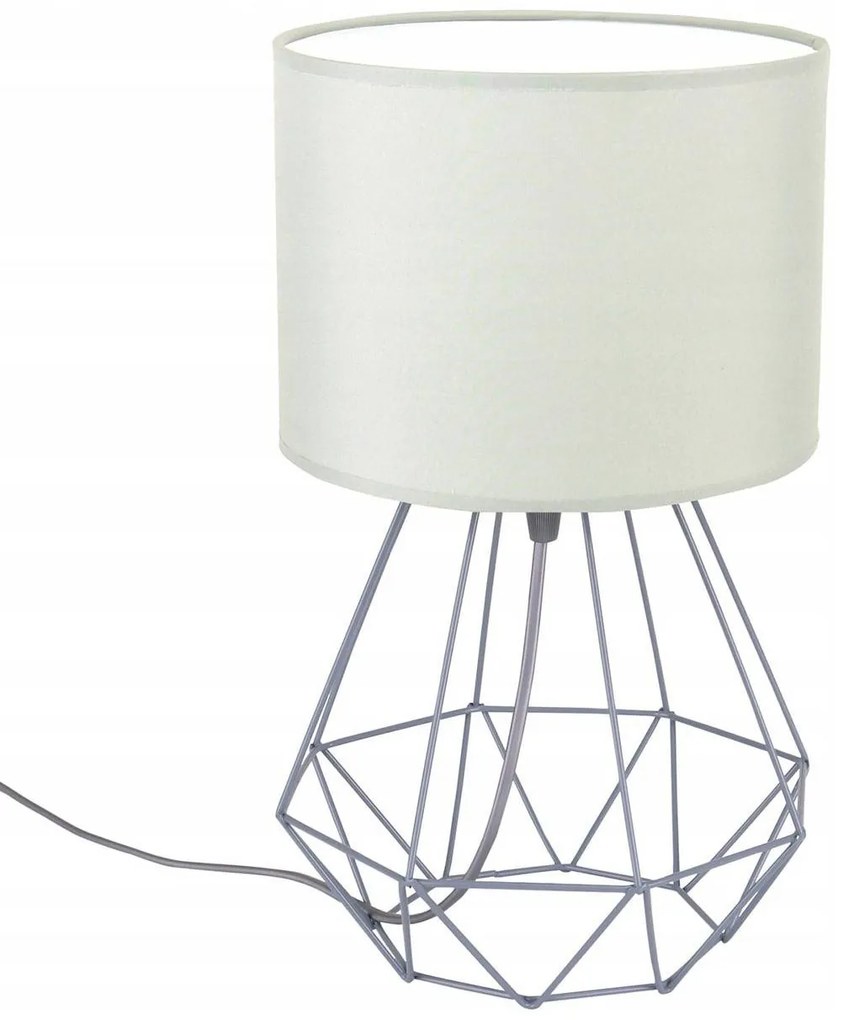 Stolná lampa Indigo, 1x textilné tienidlo (výber zo 7 farieb), (výber z 3 farieb konštrukcie)