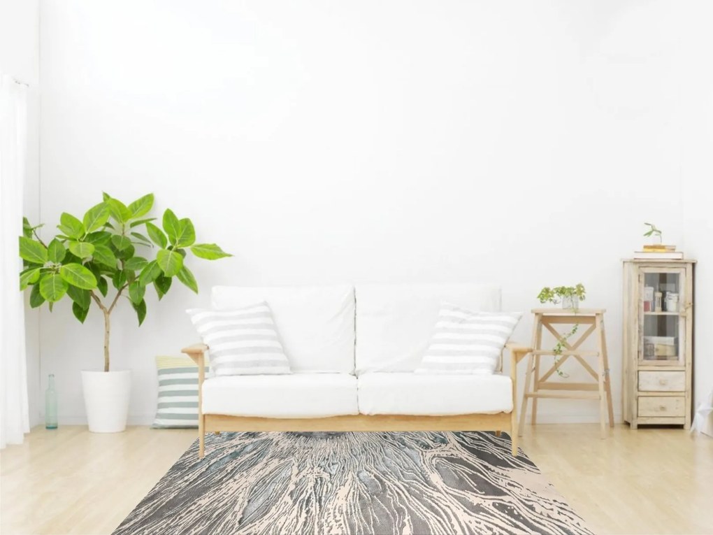 Berfin Dywany, Kusový koberec Elite 8752 Navy, 60x100, modrá, kancelária