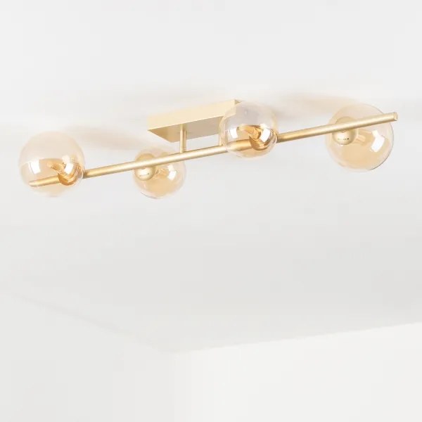 Brilagi - LED Prisadený luster MILLA 4xG9/3W/230V zlatá