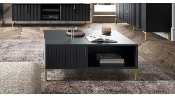 Klubska mizica FLOP črna