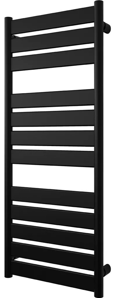 Cerano Cassandra, vykurovacie teleso 1200x500 mm, 644W, rozteč prijenia 462 mm, čierna matná, CER-CER-429622