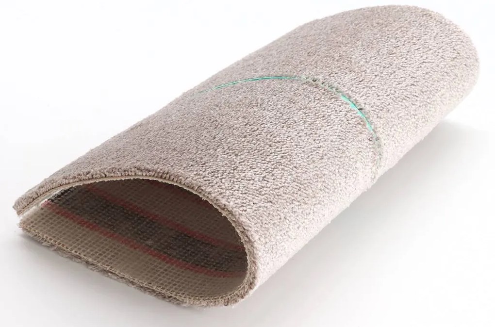 Associated Weavers, Koberec metráž Spinta 49, na mieru, šíře 4m, béžová, filc, obývacia izba