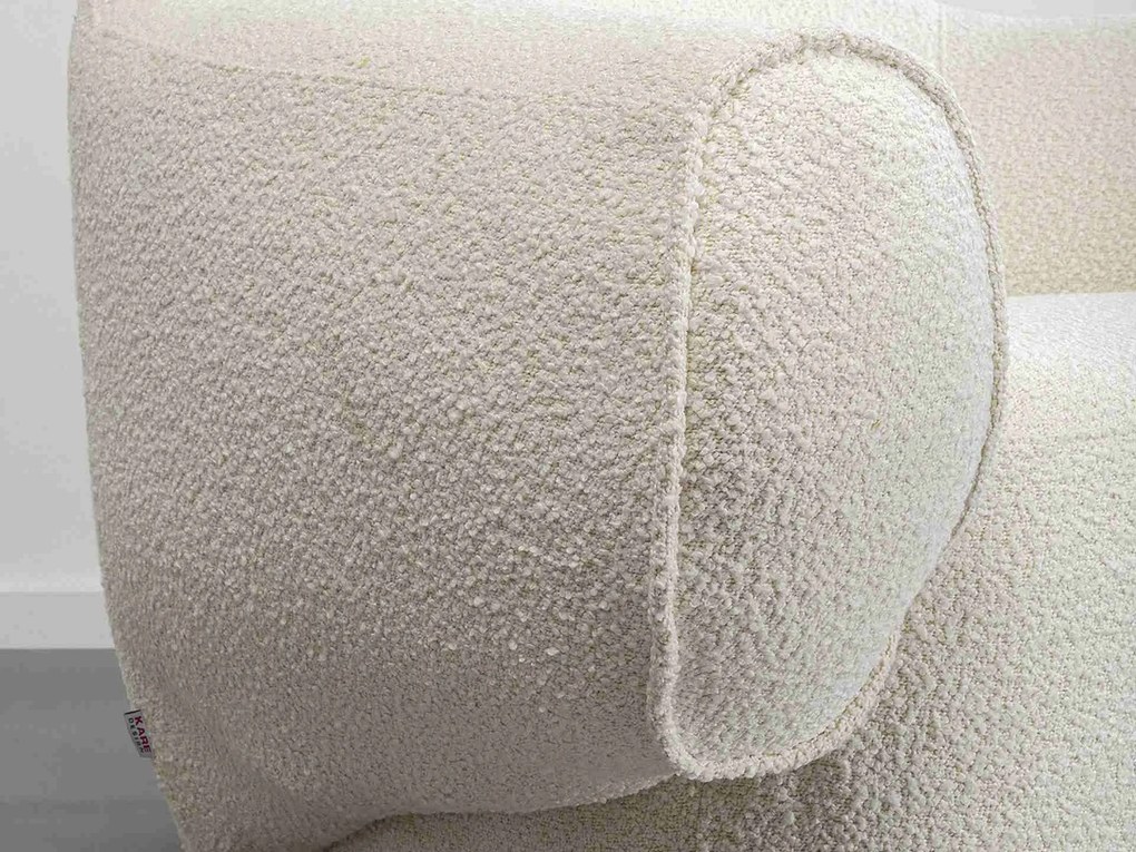 Dreamy Boucle kreslo krémové