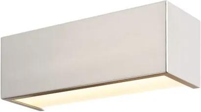 Nástenné svietidlo SLV CHROMBO LED, česaný chrom 155228
