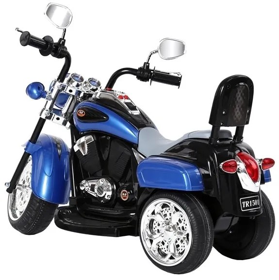 LEAN TOYS Elektrická motorka TR1501 Modrá 2023